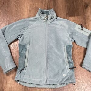 Mountain Hardwear Jacket Womens Size S Teal Full Zip‎ Teddy Sweater
